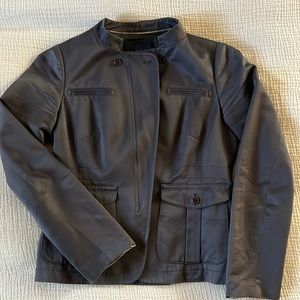 Banana Republic gray tailored blazer